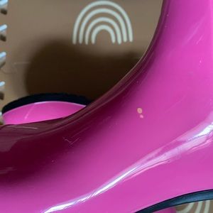 HOT PINK UGG RAIN BOOTS